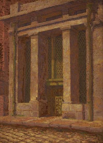 William Woodward Arsenal Door Germany oil painting art